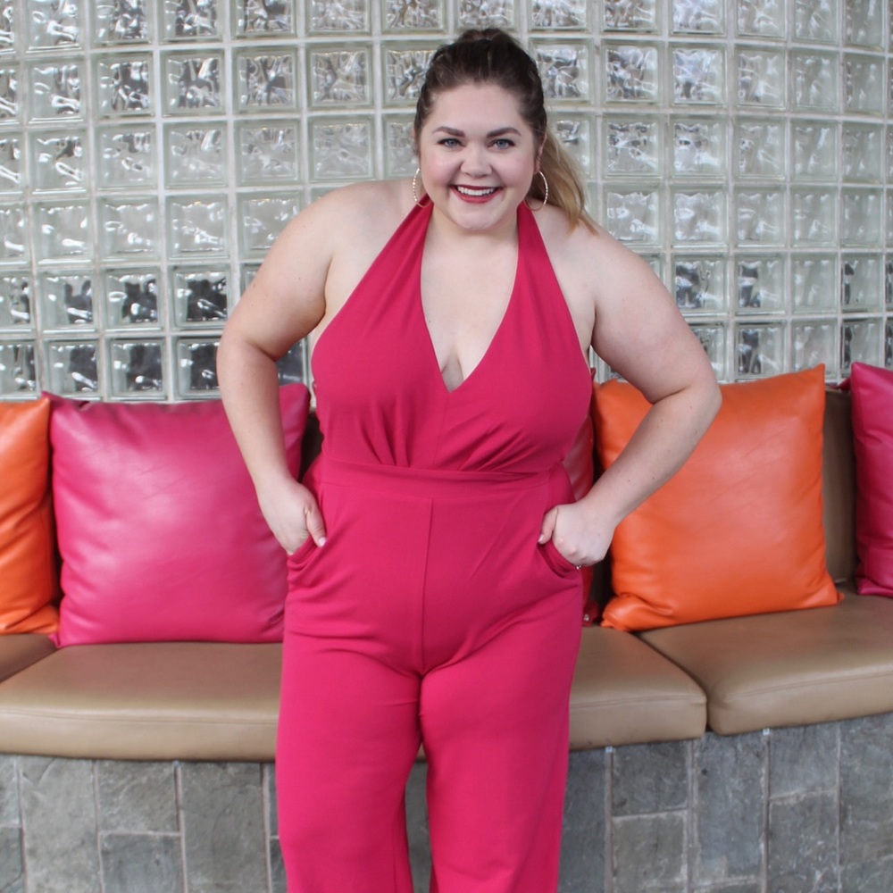 Socialite Halter Jumpsuit